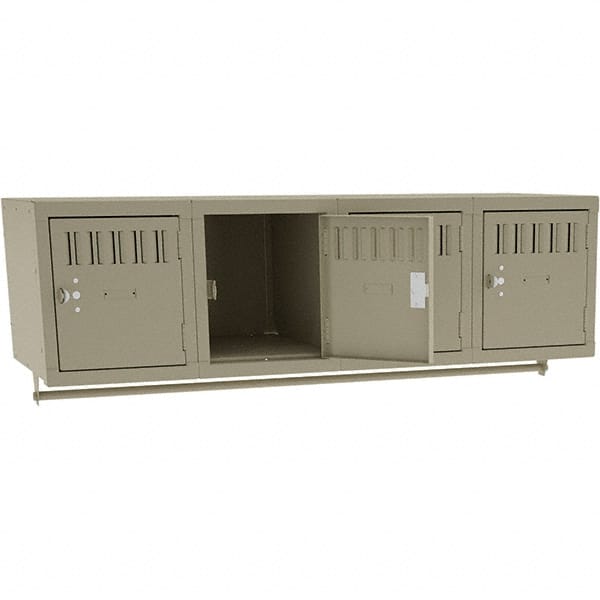 Tennsco - 4 Door, 4 Tier, Welded Locker - Caliber Tooling