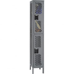 Tennsco - 2 Door, 2 Tier, Welded Locker - Caliber Tooling