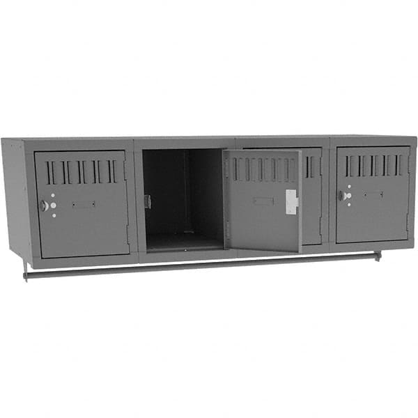 Tennsco - 4 Door, 4 Tier, Welded Locker - Caliber Tooling