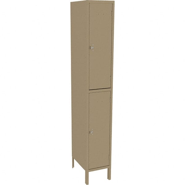 Tennsco - 2 Door, 2 Tier, Welded Locker - Caliber Tooling