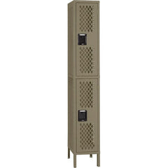 Tennsco - 2 Door, 2 Tier, Welded Locker - Caliber Tooling