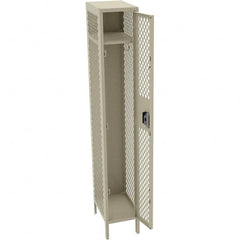 Tennsco - 1 Door, 1 Tier, Welded Locker - Caliber Tooling