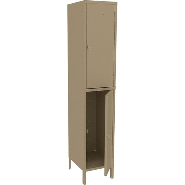 Tennsco - 2 Door, 2 Tier, Welded Locker - Caliber Tooling