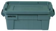 Brute 20 Gallon Tote - Lid snaps tight - Ribbed bottom - Caliber Tooling