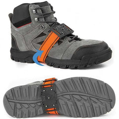 Geroline - Ice Traction Footwear Footwear Style: Strap-On Cleat Traction Type: Tungsten Carbide Stud - Caliber Tooling