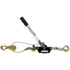 Jet - Manual Hoists-Chain, Rope & Strap   Type: Puller    Lifting Material: Wire Rope - Caliber Tooling