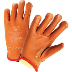 PIP - Size L, ANSI Cut Lvl A4, ANSI Puncture Lvl 5, ANSI Abrasion Lvl 2, Cut & Puncture Resistant Gloves - Caliber Tooling