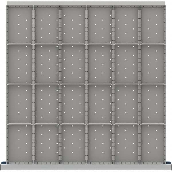 LISTA - 24-Compartment Drawer Divider Layout for 3.15" High Drawers - Caliber Tooling