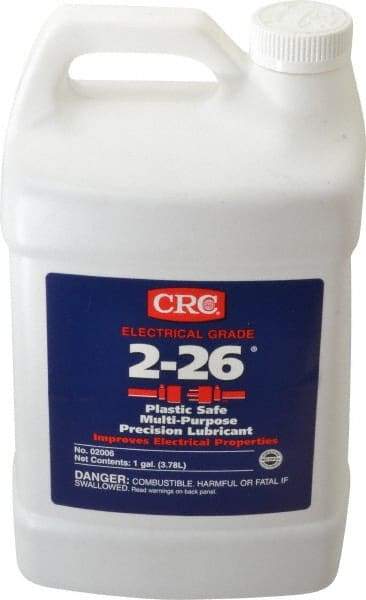 CRC - 1 Gal Bottle Nondrying Film Penetrant/Lubricant - Amber, 250°F Max, Food Grade - Caliber Tooling