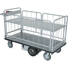 Vestil - 500 Lb Capacity Steel Powered Cart - Exact Industrial Supply