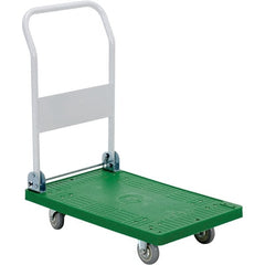 Vestil - 1,500 Lb Capacity Plastic Platform Truck - Exact Industrial Supply