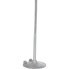 Vestil - 17-3/8" Wide x 48" High Sign Compatiblity, Steel Sign Stand - Silver - Caliber Tooling