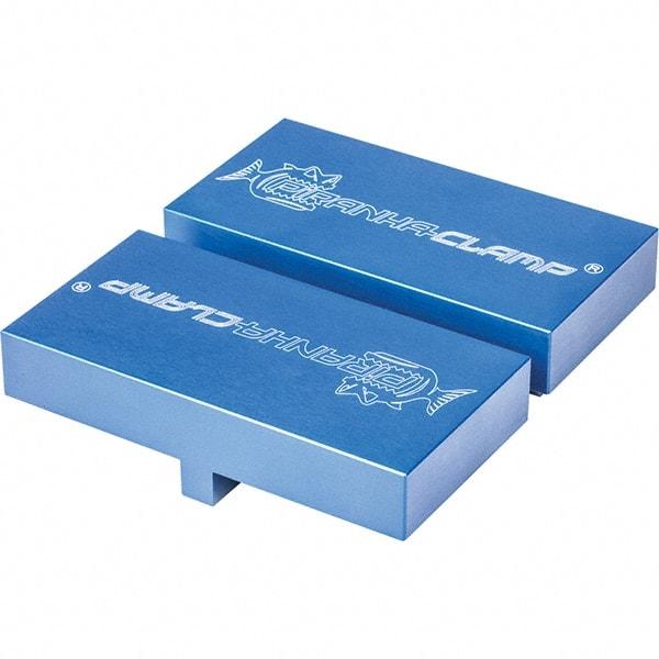 Piranha Clamp - Vise Jaw Sets Jaw Width (mm): 50.00 Set Type: Standard - Caliber Tooling