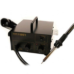 Hakko - Soldering Stations Type: SMD Rework Station Power Range/Watts: 5W-For Station; 80W-For Iron - Caliber Tooling