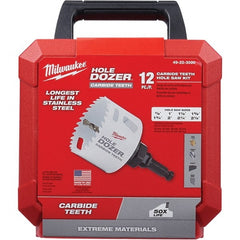 Milwaukee Tool - Hole Saw Kits Minimum Saw Diameter (Inch): 7/8 Maximum Saw Diameter (Inch): 2-1/2 - Caliber Tooling