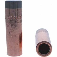 Tuffaloy - Spot Welder Tips For Use With: 5RW Electrode Holder Type: Refactory Straight Tip C Nose (Flat) - Caliber Tooling