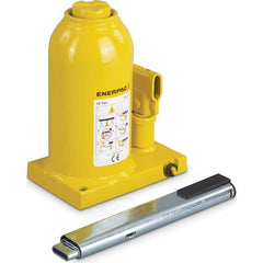 Enerpac - Manual Bottle, Screw, Ratchet & Hydraulic Jacks Type: Hydraulic Bottle Jack Load Capacity (Ton): 15 (Inch) - Caliber Tooling