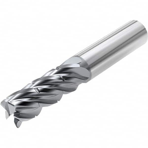 Niagara Cutter - 5/8" Diam 5 Flute Solid Carbide 0.0312" Corner Radius End Mill - Caliber Tooling