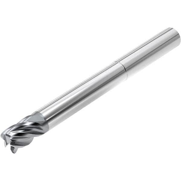 Niagara Cutter - 5/8" Diam 5 Flute Solid Carbide 0.0312" Corner Radius End Mill - Caliber Tooling