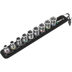 Wera - Hex & Torx Bit Socket Sets Type: Hex Bit Socket Set Drive Size: 3/8 - Caliber Tooling