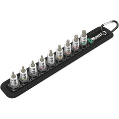 Wera - Hex & Torx Bit Socket Sets Type: Hex Bit Socket Set Drive Size: 1/4 - Caliber Tooling