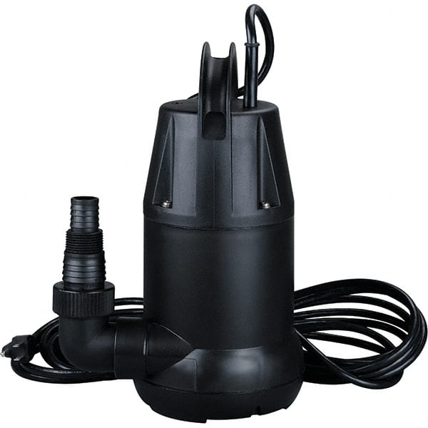 Value Collection - 1/4 hp, 1.5 Amp Rating, 120 (60 Hz) Volt, 60 Hz, Hand Operated Submersible Pump - Caliber Tooling