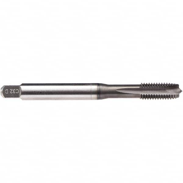 Spiral Point Tap: 1/4-28, UNF, 3 Flutes, Plug, 3B, HSS-E, GLT-1 Finish 3.1496″ OAL, Right Hand, H3, Series BU20C310