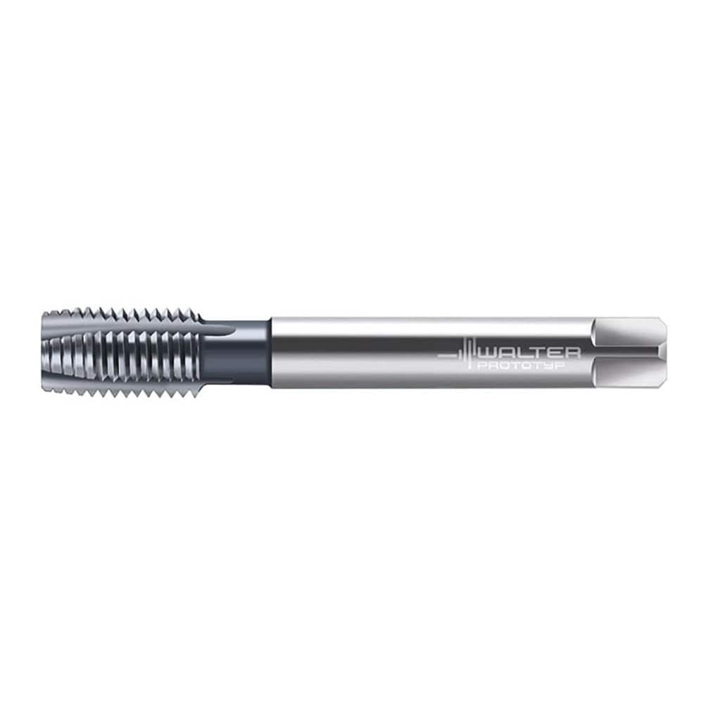 Spiral Point Tap: 1/2-20, UNF, 4 Flutes, Gunnose, 2B, High Speed Steel, TiCN Finish 29/32″ Thread Length, 3.937″ OAL, Right Hand, Series 23267