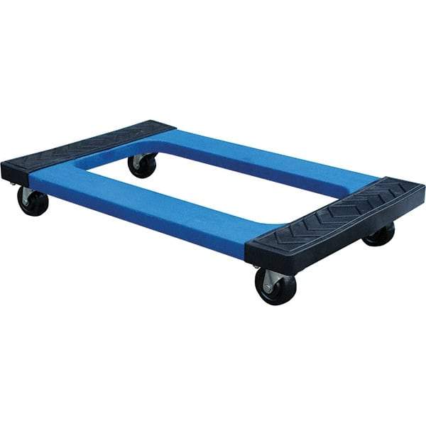 Vestil - 1,000 Lb Capacity Plastic Dolly - 30" Long x 18" Wide - Caliber Tooling