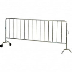 Vestil - Railing Barriers Type: Barricades Length (Inch): 99-11/16 - Caliber Tooling