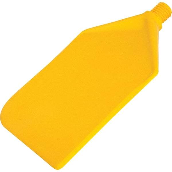 Carlisle - Sparta Yellow Nylon Mixing Paddle without Holes - 7-1/2" Overall Length - Caliber Tooling