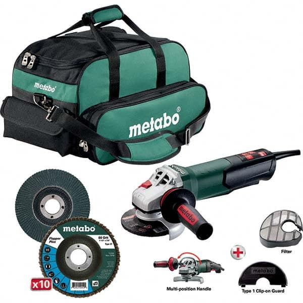 Metabo - Angle & Disc Grinders Type of Power: Corded Wheel Diameter (Inch): 4-1/2 - Caliber Tooling