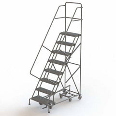 TRI-ARC - Rolling & Wall Mounted Ladders & Platforms Type: All-Directional Ladder Style: Rolling Safety Ladder - Caliber Tooling