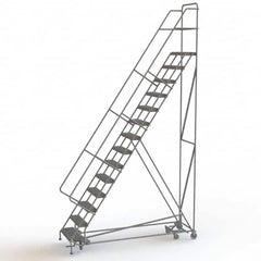 TRI-ARC - Rolling & Wall Mounted Ladders & Platforms Type: All-Directional Ladder Style: Rolling Safety Ladder - Caliber Tooling