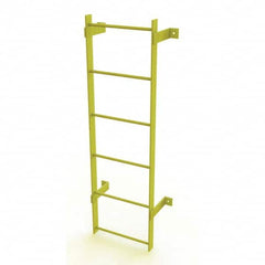 TRI-ARC - Rolling & Wall Mounted Ladders & Platforms Type: Fixed Ladder Style: Safety Cage - Caliber Tooling