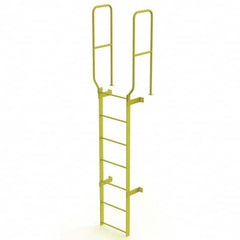 TRI-ARC - Rolling & Wall Mounted Ladders & Platforms Type: Fixed Ladder Style: Safety Cage - Caliber Tooling