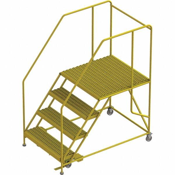 TRI-ARC - Rolling & Wall Mounted Ladders & Platforms Type: Rolling Work Platform Style: Steel Work Platform - Caliber Tooling