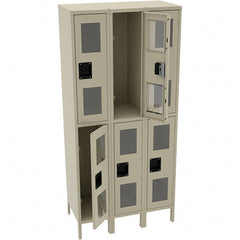 Tennsco - 6 Door, Double Tier, Welded Locker - Caliber Tooling