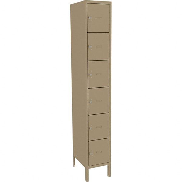 Tennsco - 6 Door, 6 Tier, Welded Locker - Caliber Tooling