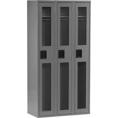 Tennsco - 3 Door, Single Tier, Welded Locker - Caliber Tooling