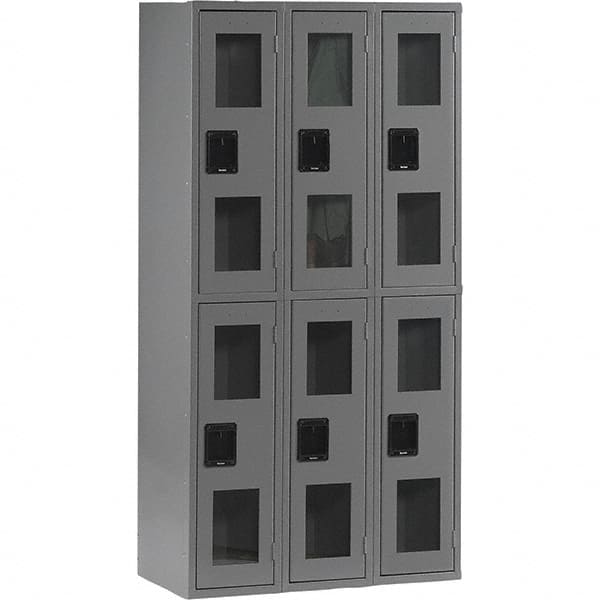 Tennsco - 6 Door, Double Tier, Welded Locker - Caliber Tooling