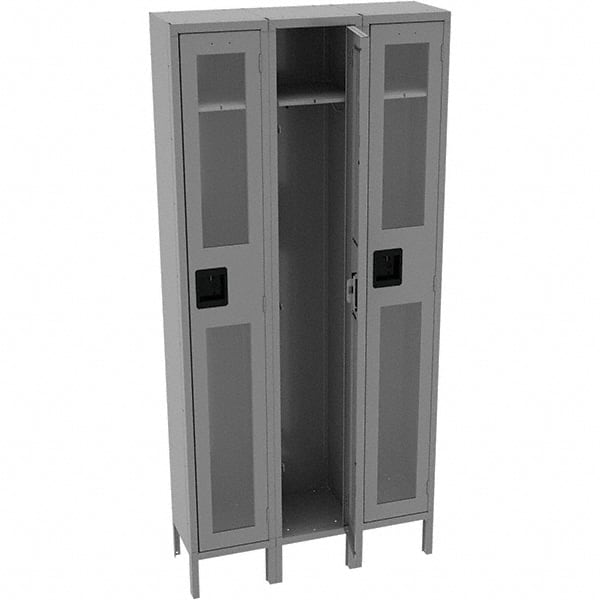 Tennsco - 3 Door, Single Tier, Welded Locker - Caliber Tooling