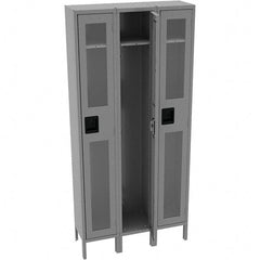 Tennsco - 3 Door, Single Tier, Welded Locker - Caliber Tooling