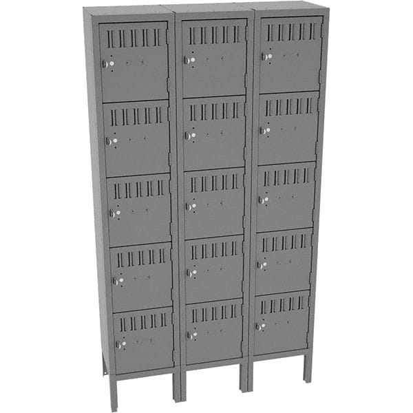 Tennsco - 15 Door, 5 Tier, Locker - Caliber Tooling