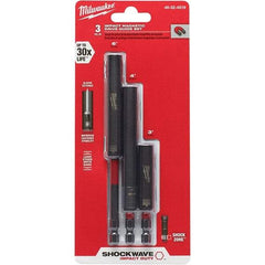 Milwaukee Tool - Power & Impact Screwdriver Bit Sets Point Type: Hex Tool Type: Impact Driver - Caliber Tooling