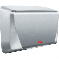 ASI-American Specialties, Inc. - 1000 Watt Satin Stainless Steel Finish Electric Hand Dryer - 115-120 Volts, 10.4 Amps, 10-5/8" Wide x 8-15/32" High x 4" Deep - Caliber Tooling