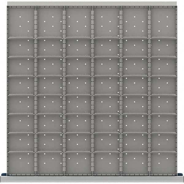 LISTA - 48-Compartment Drawer Divider Layout for 3.15" High Drawers - Caliber Tooling