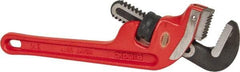 Ridgid - 10" Cast Iron & Steel End Pipe Wrench - 1-1/2" Pipe Capacity - Caliber Tooling