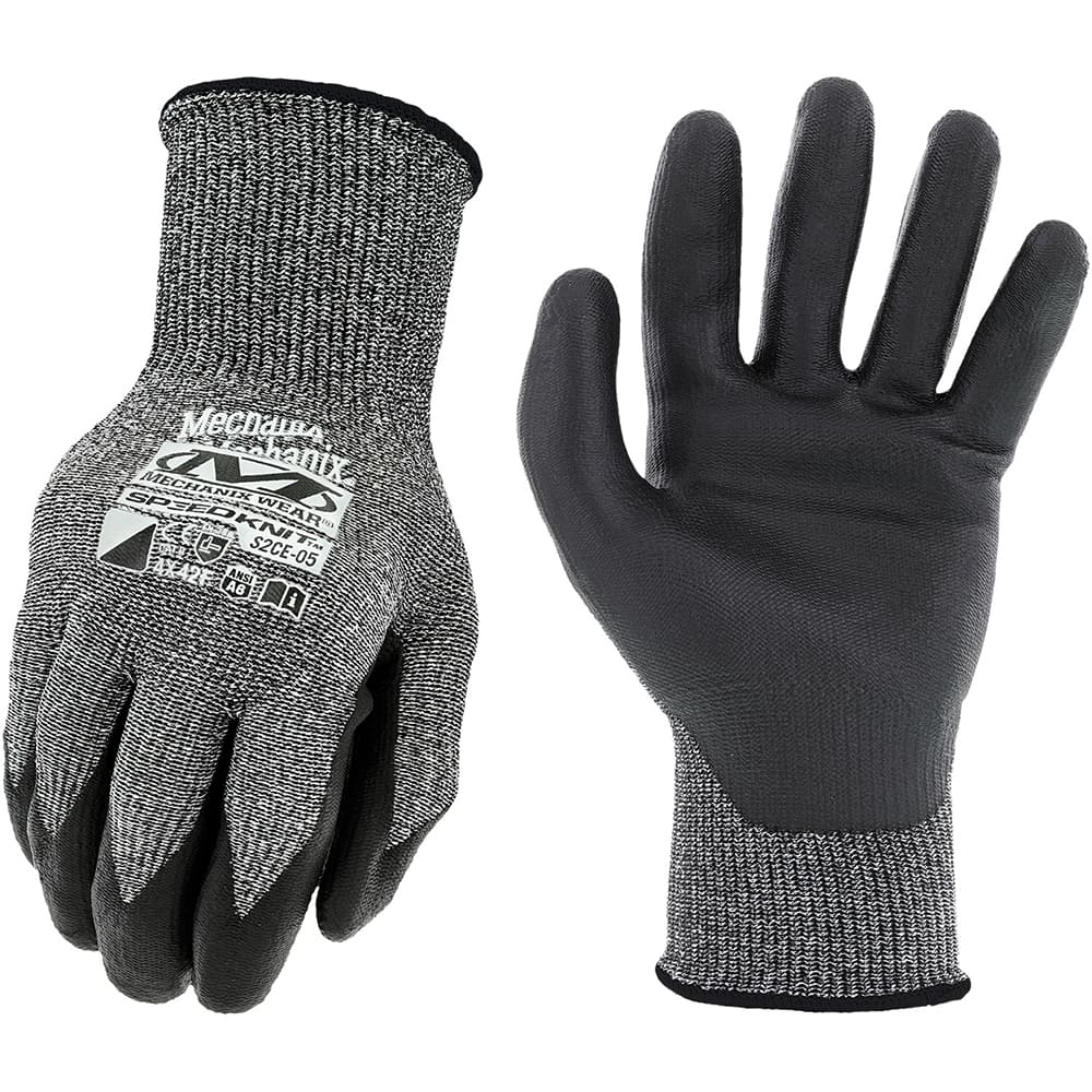 Mechanix Wear - Size L (9), ANSI Cut Lvl A6, Nitrile Coated Cut Resistant Gloves - Caliber Tooling