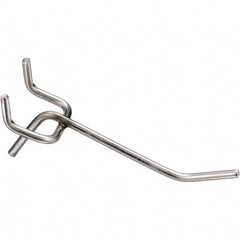 Marlin Steel Wire Products - Pegboard Hooks Type: Single Vertical End Hook Projection: 18-1/4 (Inch) - Caliber Tooling